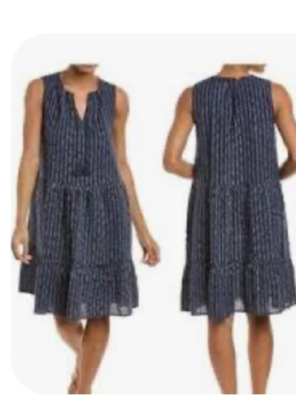 Tiered Sleeveless Dress